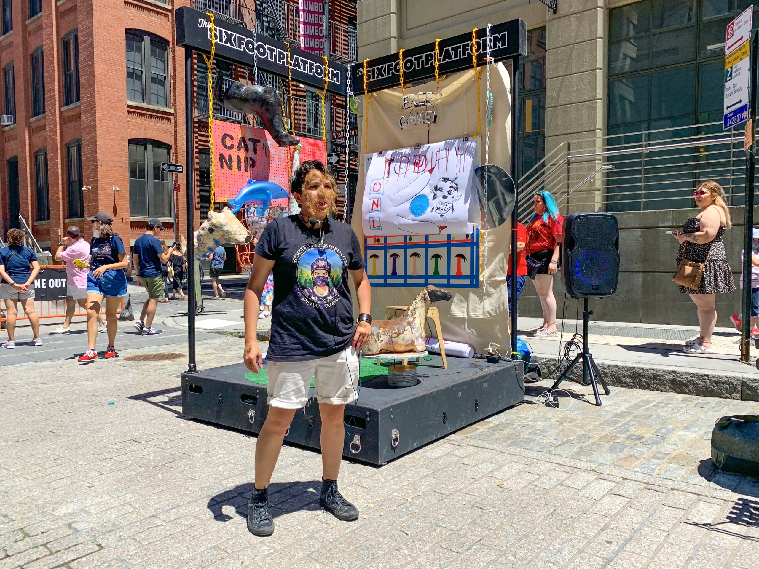 NYC Brooklyn DUMBO Improvement District - Small Business & Community - Community - 2021 6 Foot Platform - Berdscarnaval