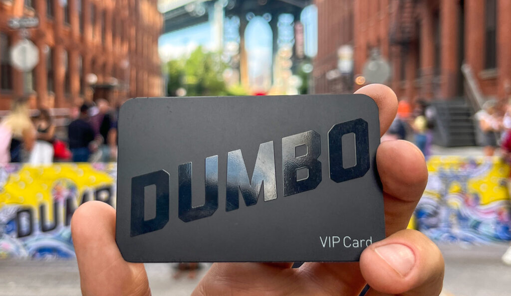 NYC Brooklyn DUMBO Improvement District - Small Business & Community - Community - NYC DUMBO VIP Card