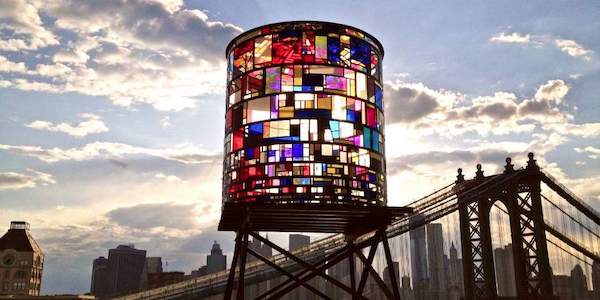 NYC DUMBO Improvement District - Small Business & Community - The Best of DUMBO - Tom Fruin Watertower