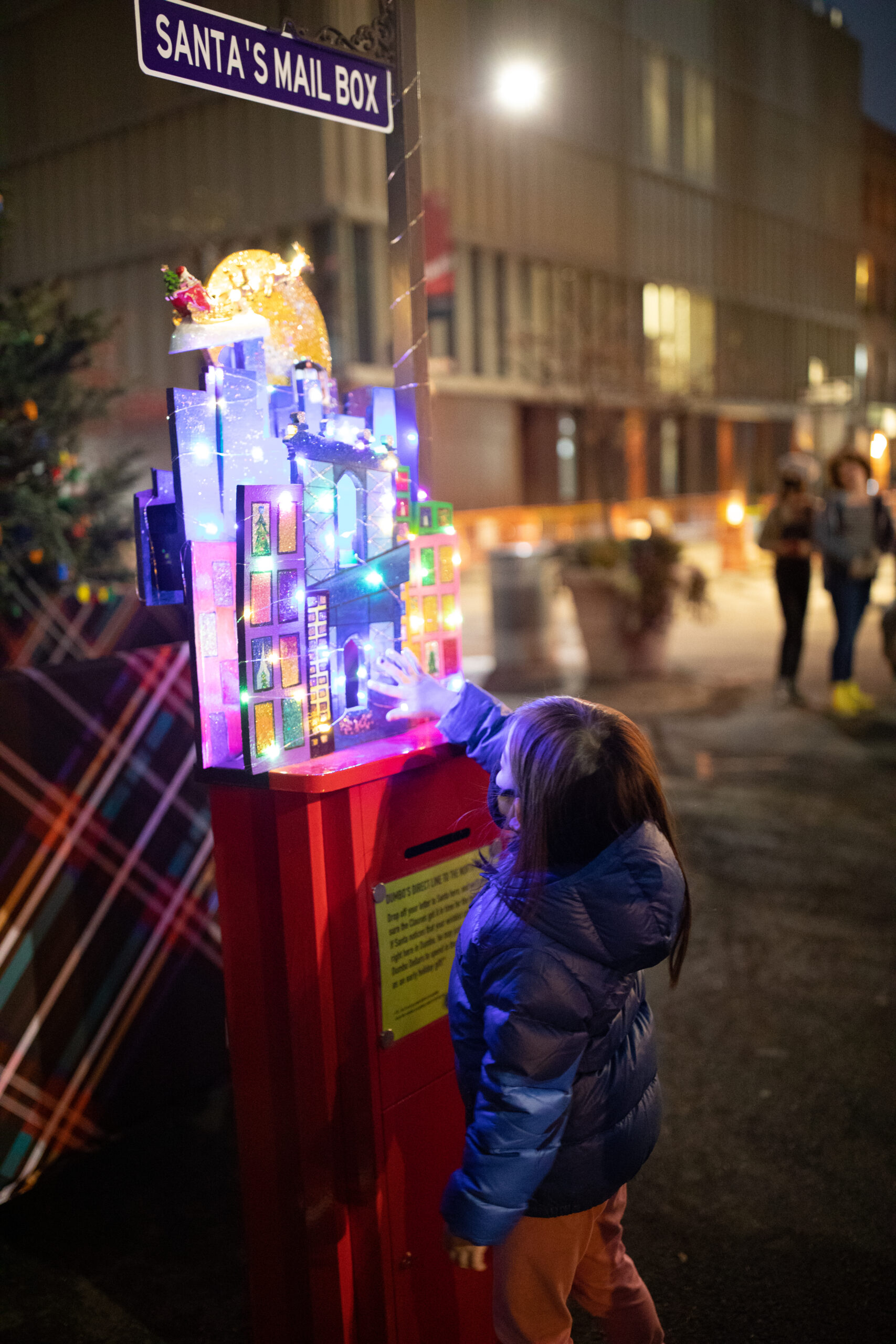 NYC DUMBO Improvement District - Small Business & Community - Community - Christmas Santa's Mail Box