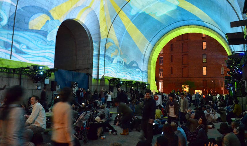 NYC DUMBO Improvement District - Small Business & Community - The DUMBO Archway Event - DAF Projections