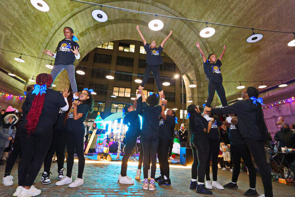 NYC DUMBO Improvement District - Small Business & Community - Community - 2022 DUMBO Tree Lighting 2022