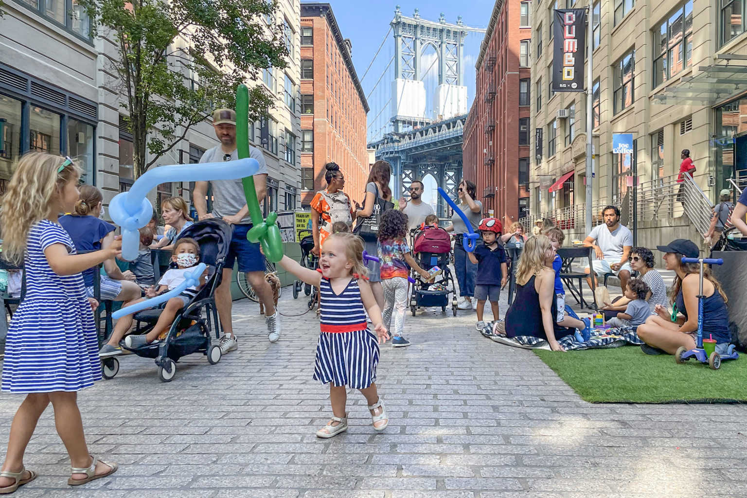 NYC DUMBO Improvement District - Small Business & Community - Community - Family Game - Washington Street