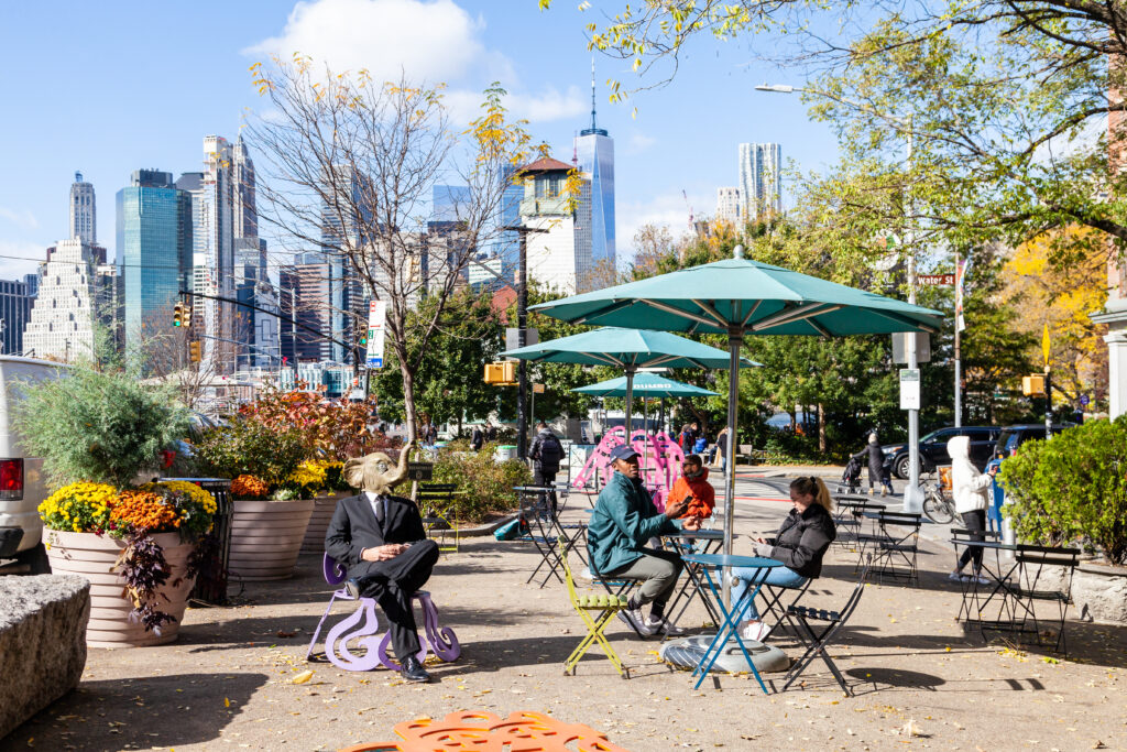 NYC DUMBO Improvement District - Small Business & Community - Public Spaces - Old Fulton Street