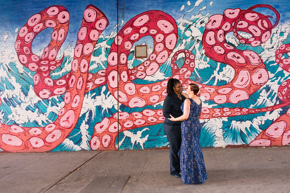 NYC DUMBO Improvement District - Small Business & Community - The Best of DUMBO - DUMBO Mural/Sarah Tew Photography