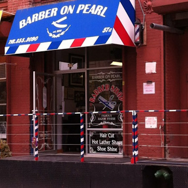 NYC DUMBO Small Business & Community - Barber on Pearl
