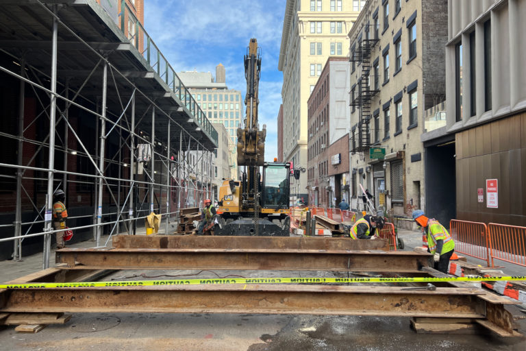 NYC DUMBO Small Business & Community - Construction Banner