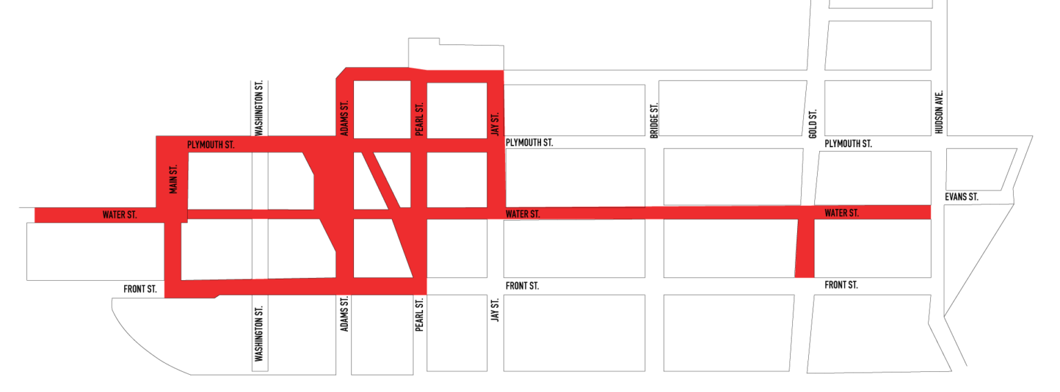 NYC DUMBO Small Business & Community - Construction Map