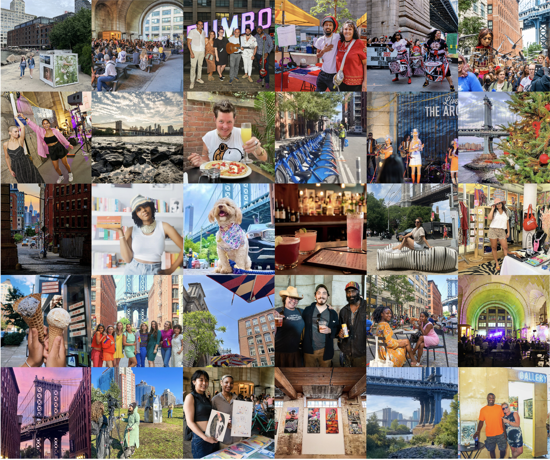 NYC DUMBO Small Business & Community - Photo Grid 2022