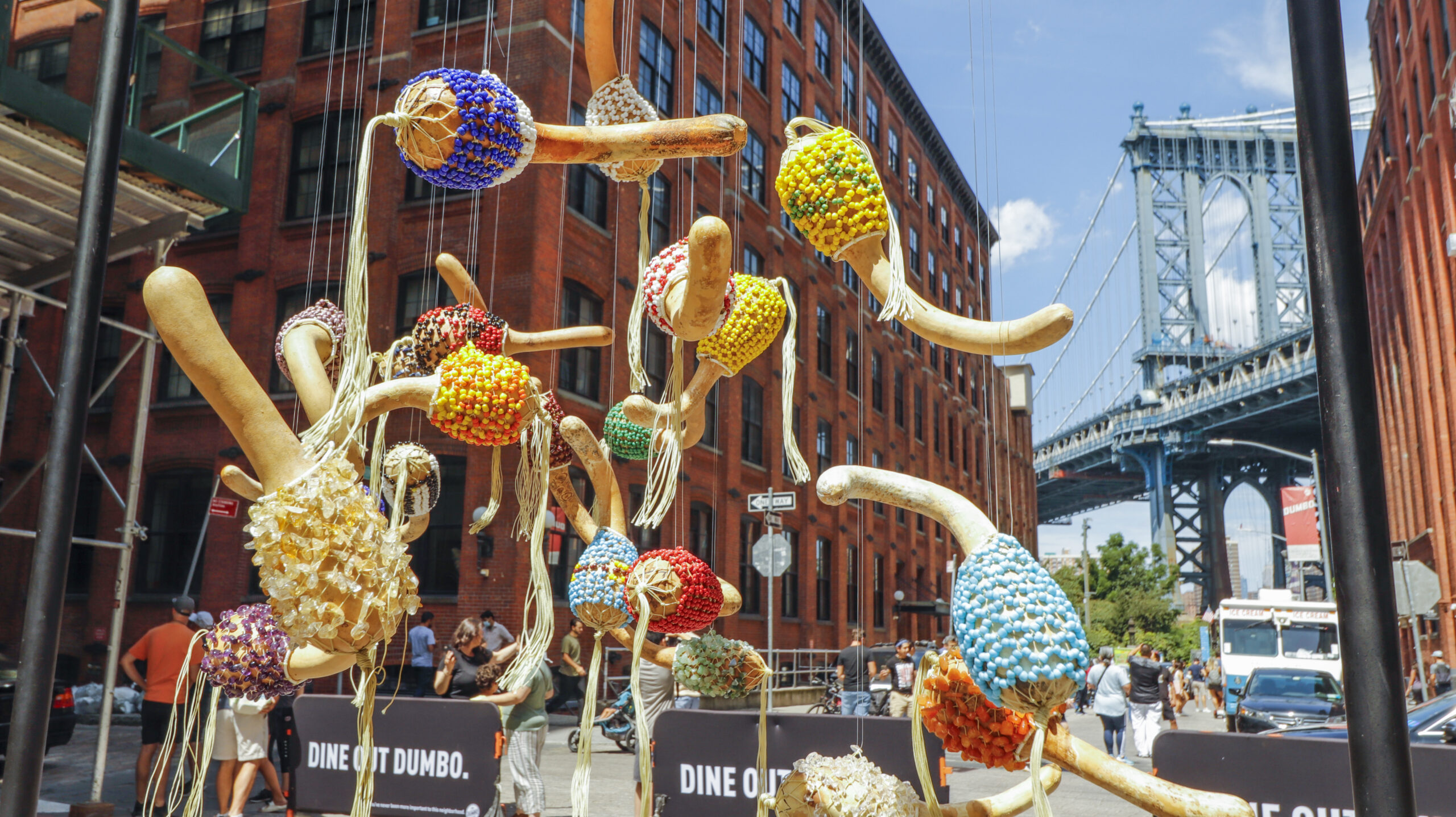 DUMBO Washington Street 2021 Event - 6FT Platform 2021 - Cheryl Thomas Art Exhibition