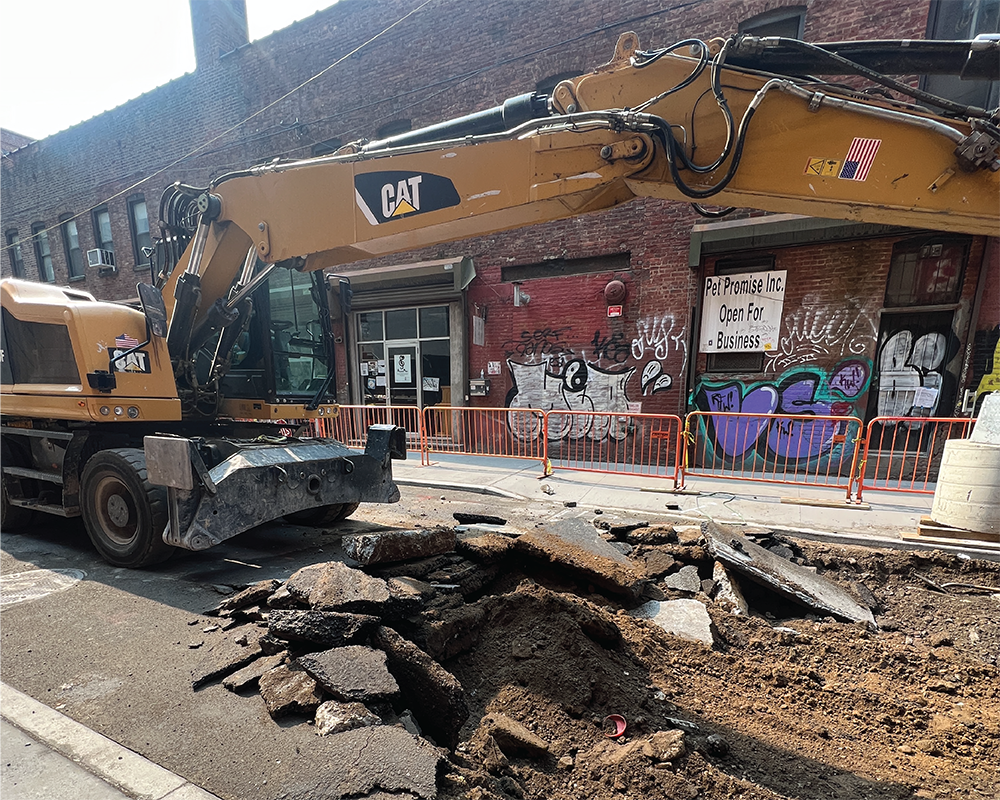 DUMBO Construction Plymouth Street