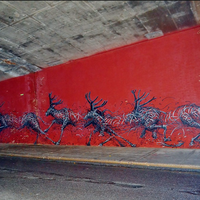 DUMBO Paint Art Wall called Daleast