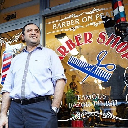Barber on Pearl